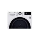 LG White 24 x 26-3/8 in. 240/208V 4.2 cu. ft. Electric Front Load Dryer 