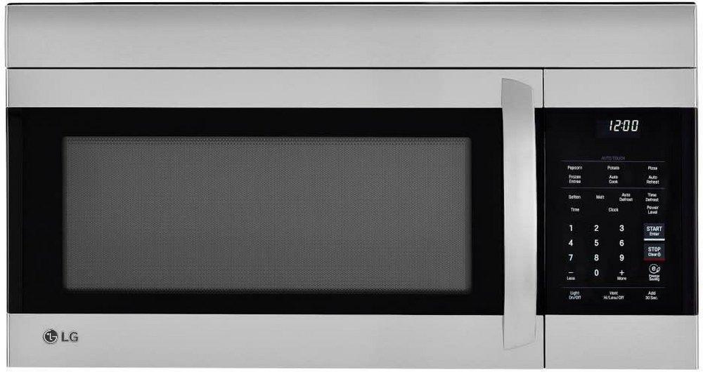 LG Electronics Stainless Steel 1.7 cu. ft. 1000 W Hidden Over-the-Range Microwave 