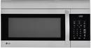 LG Electronics Stainless Steel 1.7 cu. ft. 1000 W Hidden Over-the-Range Microwave 