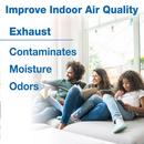 Air King America Inc White Ceiling or Wall Mount Exhaust Fan in White - Fan Only - 0.3 Sones - Energy Star Rated 