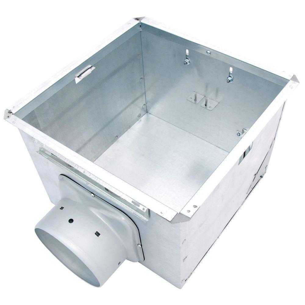Air King America Inc White Ceiling or Wall Mount Exhaust Fan in White - Fan Only - 0.3 Sones - Energy Star Rated 