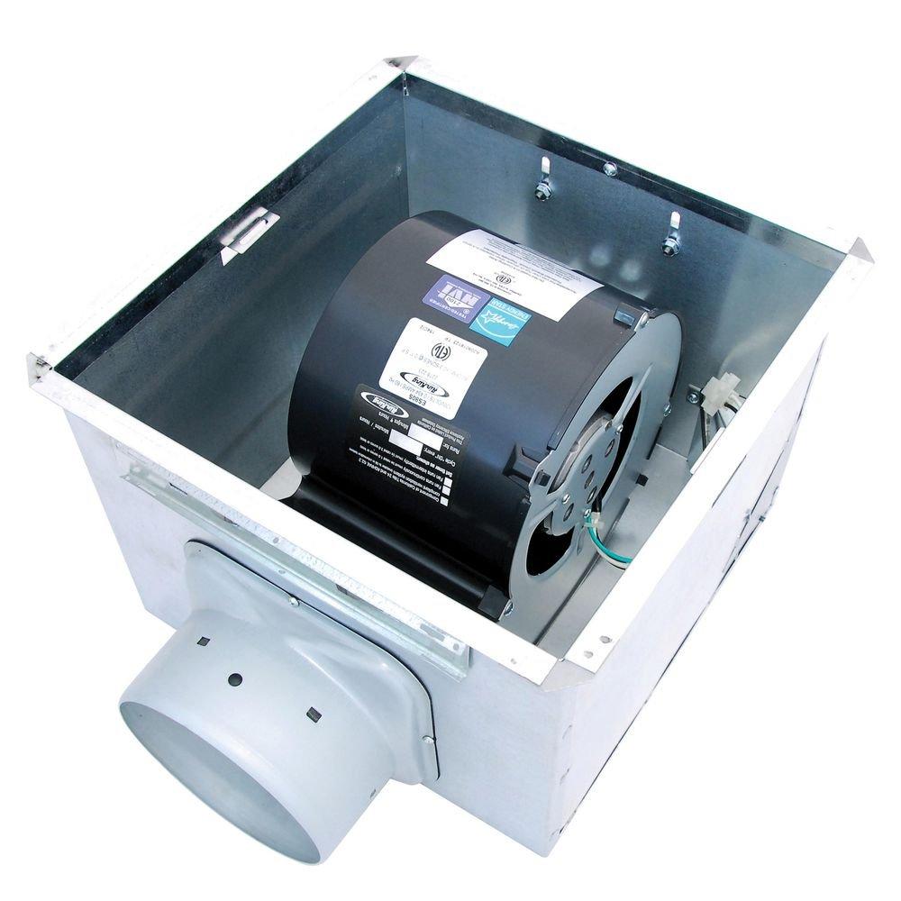 Air King America Inc White Ceiling or Wall Mount Exhaust Fan in White - Fan Only - 0.3 Sones - Energy Star Rated 