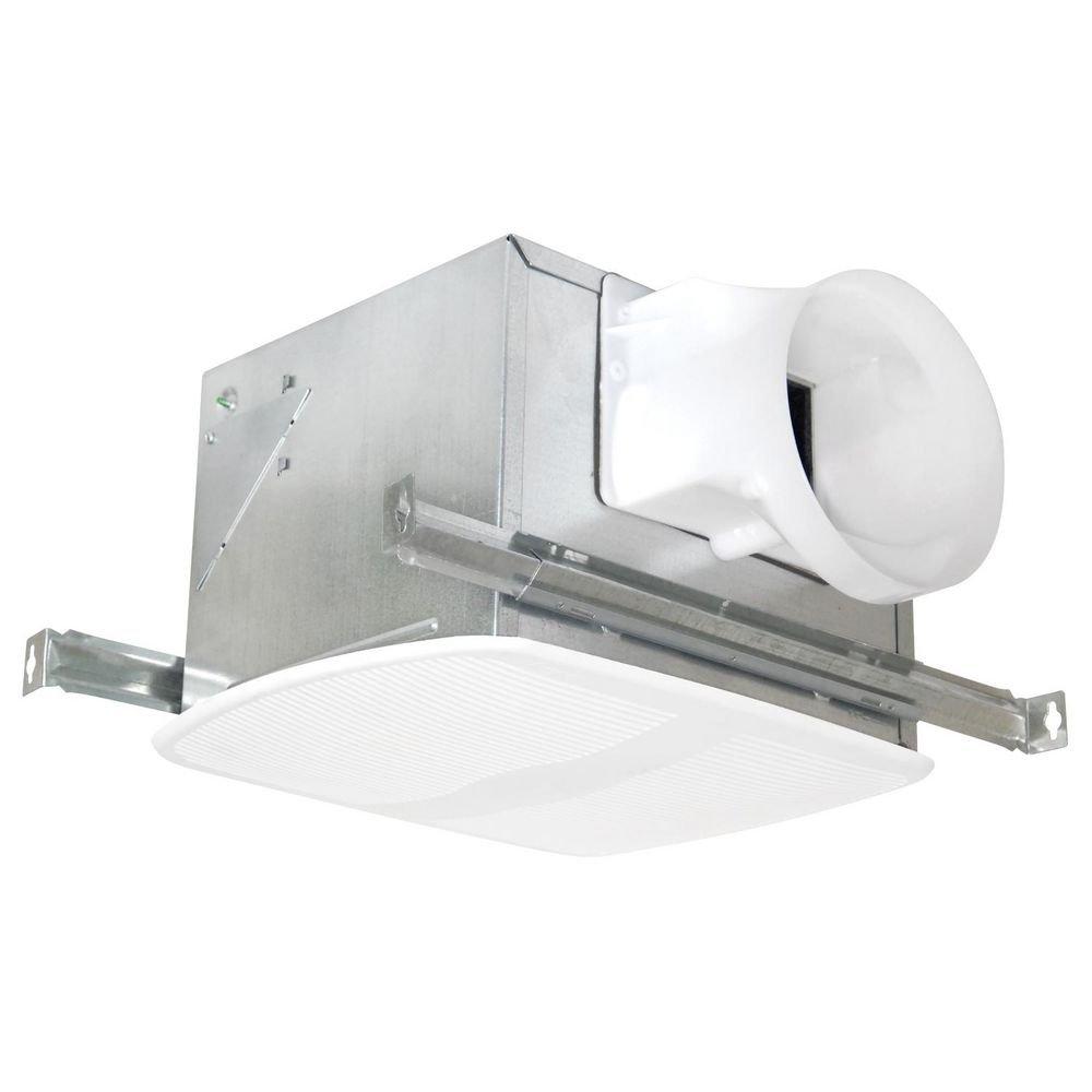Air King America Inc White Ceiling Mount Bathroom Exhaust Fan with Humidity Sensor in White - Fan Only - 1 Sone - Energy Star Rated 