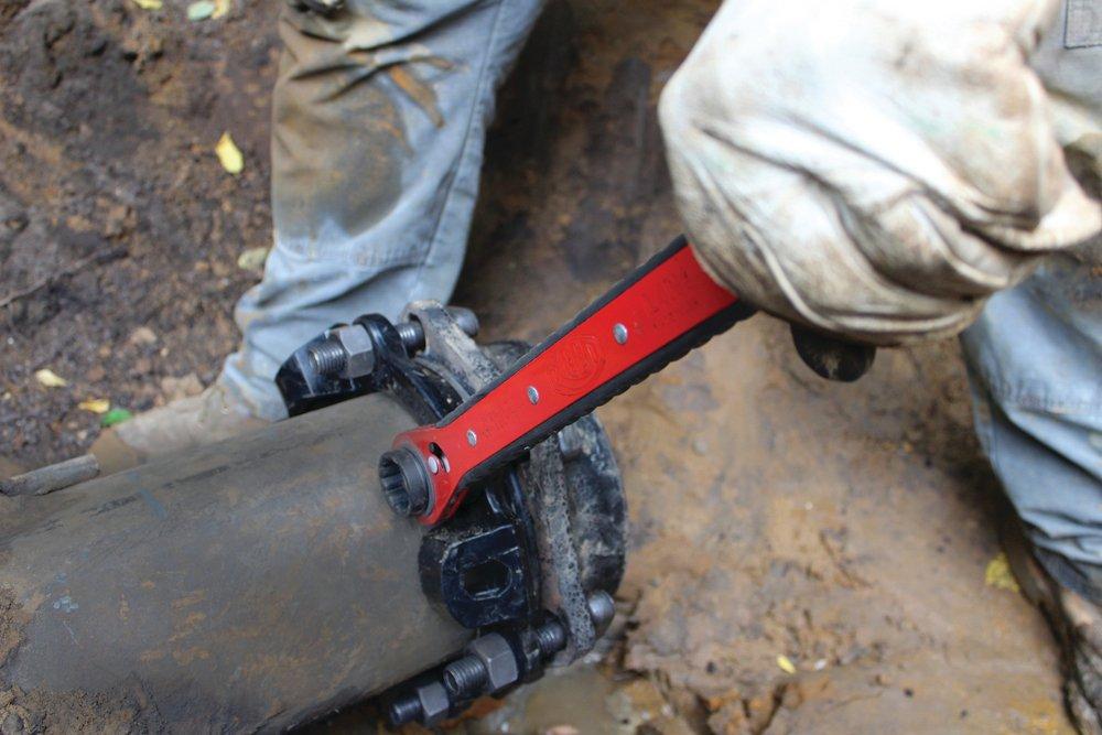 REED Red Ratchet Wrench 