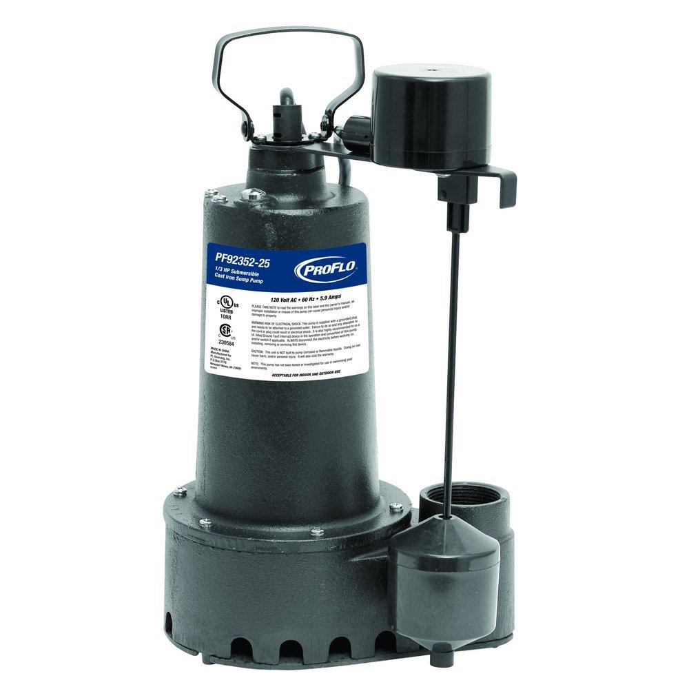PROFLO&reg; 1-1/2 in. 120V 10 ft. Cast Iron Sump Pump 