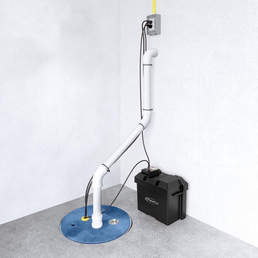 PROFLO&reg; 1-1/2 in. Plastic Sump Pump 