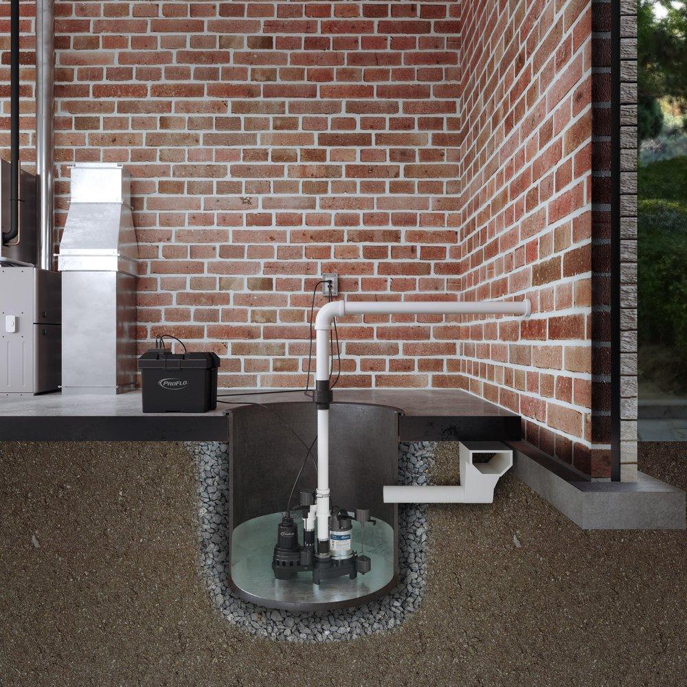 PROFLO® 1-1/2 in. Plastic Sump Pump 