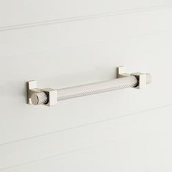 3-3/4 in. Center-to-Center Cabinet Pull in Polished Nickel