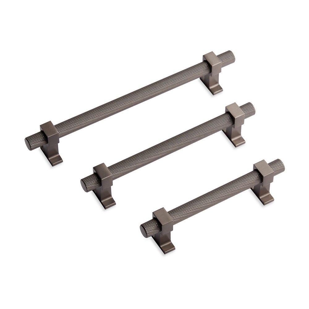 Signature Hardware Matte Black 5-1/16 in. Cabinet Pull 