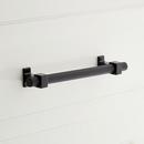 3-3/4 in. Center-to-Center Cabinet Pull in Matte Black