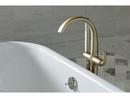 Kallista Nickel Silver Single Handle Lever Floor Mount Filler 