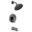 Cleveland Faucet Group Matte Black Single Handle Single Function Bathtub & Shower Faucet (Trim Only) 