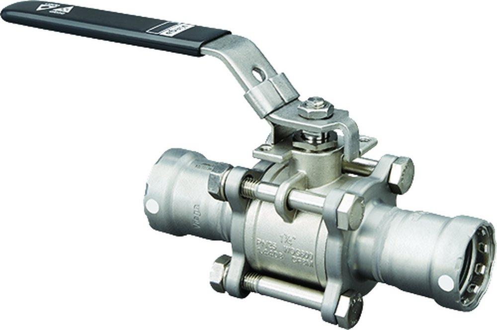 Viega Stainless Steel Full Port Press 250# Ball Valve 