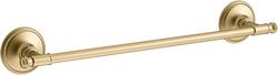 18 in. Towel Bar in Vibrant&reg; Brushed Moderne Brass
