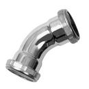 Dearborn Chrome Slip 45 Degree Brass Elbow 