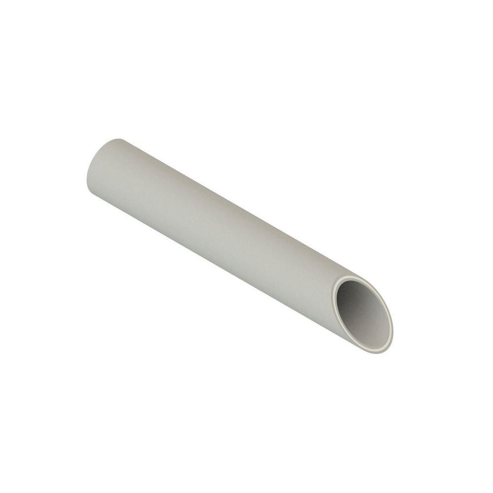 NIRON CLIMA Grey 2 x 0.15 in. Butt Fusion and Socket Fusion SDR 17 Domestic Triple Wall Plastic Pressure Pipe in Grey 