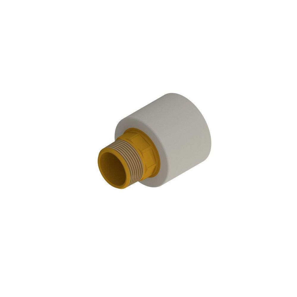 NIRON CLIMA Grey Socket Fusion x MNPT PP-RCT Reducing Adapter 