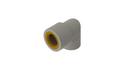 NIRON Steel Grey Socket Fusion x FNPT PP-RCT 90 Degree Reducing Elbow 