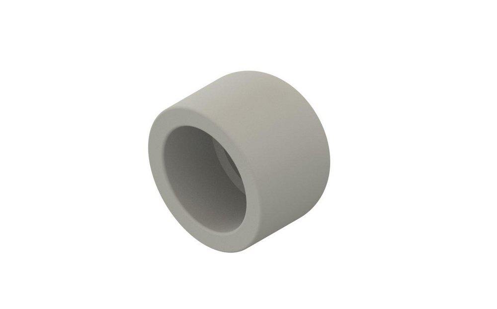 NIRON Steel Grey Socket Fusion PP-RCT SDR 7.3 End Cap in Grey 