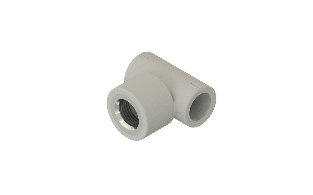 3/4 25MM X 1/2 FIP ISO TEE SS 