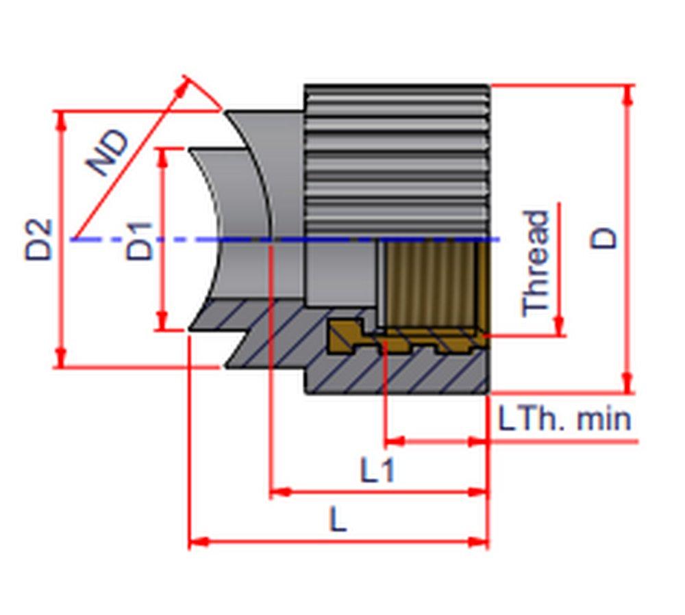 NIRON Reducing Adapter 