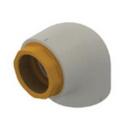 NIRON Grey Socket Fusion x FNPT PP-RCT 90 Degree Elbow 