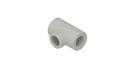 8 x 8 x 1-1/2 in. Butt Fusion and Electrofusion 303 psi 230F SDR 11 PP-RCT Reducing Long Spigot Tee in Steel Grey
