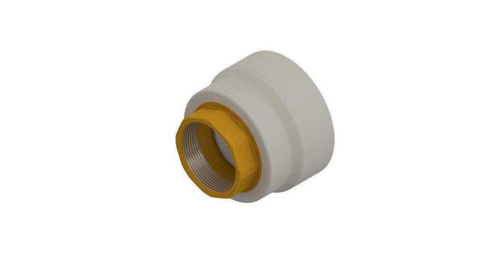 NIRON Steel Grey MPT Adapter x MPT Thread Plastic Adapter 