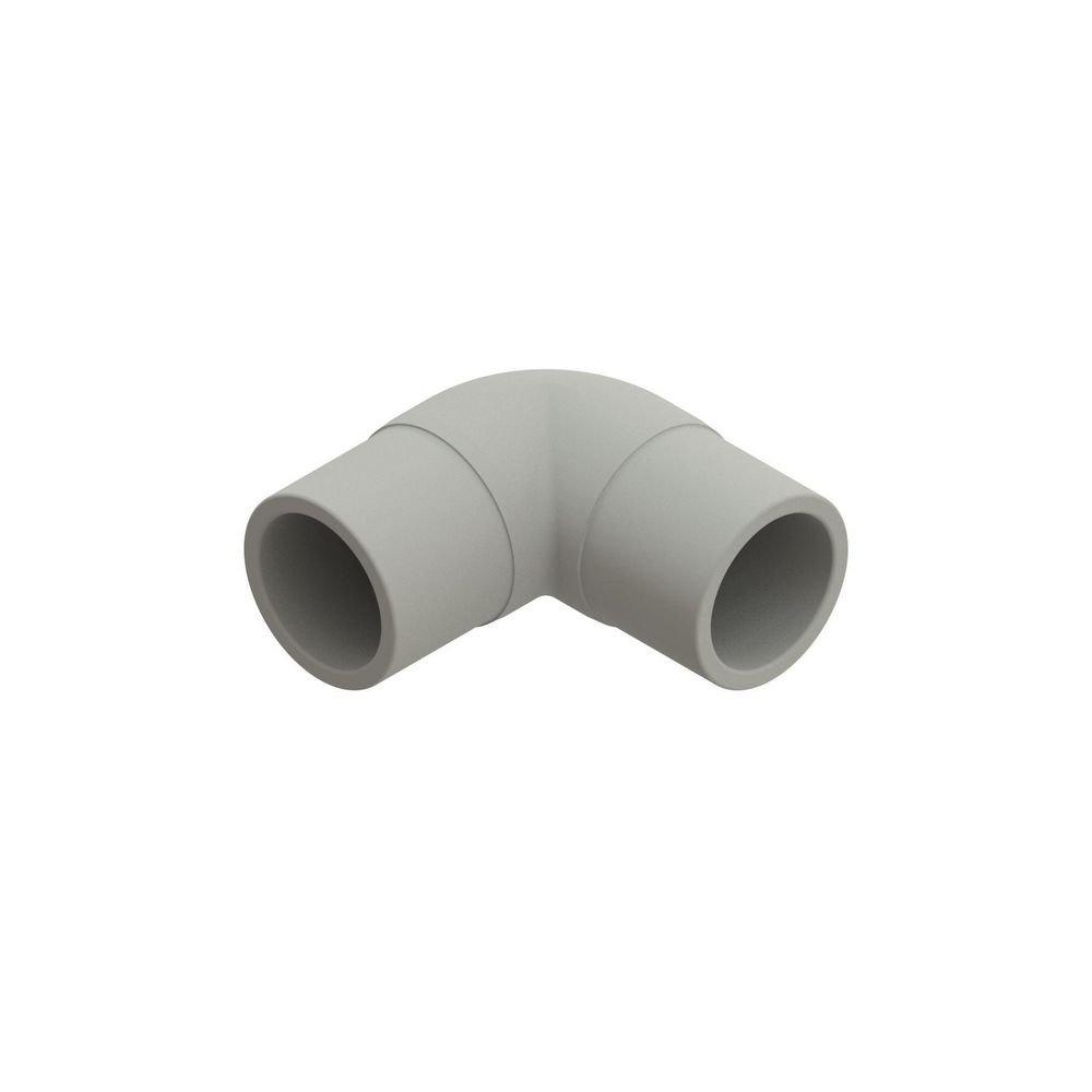 NIRON CLIMA Grey Butt Fusion and Electrofusion SDR 11 PP-RCT 90 Degree Long Spigot Elbow 