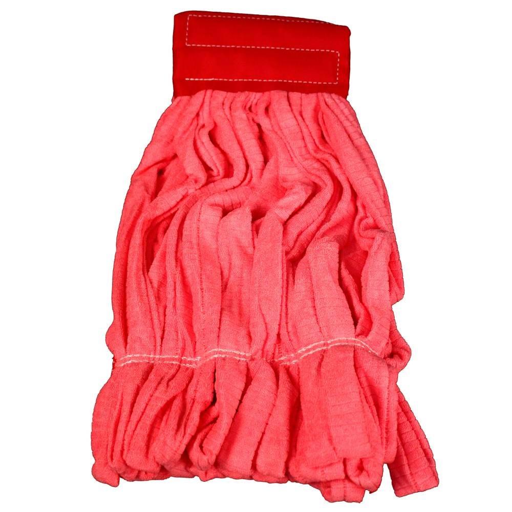 Impact&reg; Red 12-99/100 in. Microfiber and Synthetic Fiber Mop in Red 