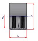 NIRON Electrofusion SDR 11 Plastic Coupling 