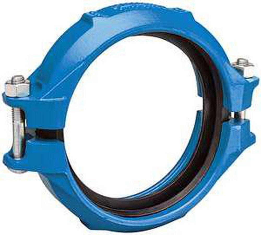 Victaulic Grooved Blue Enamel Ductile Iron Coupling 