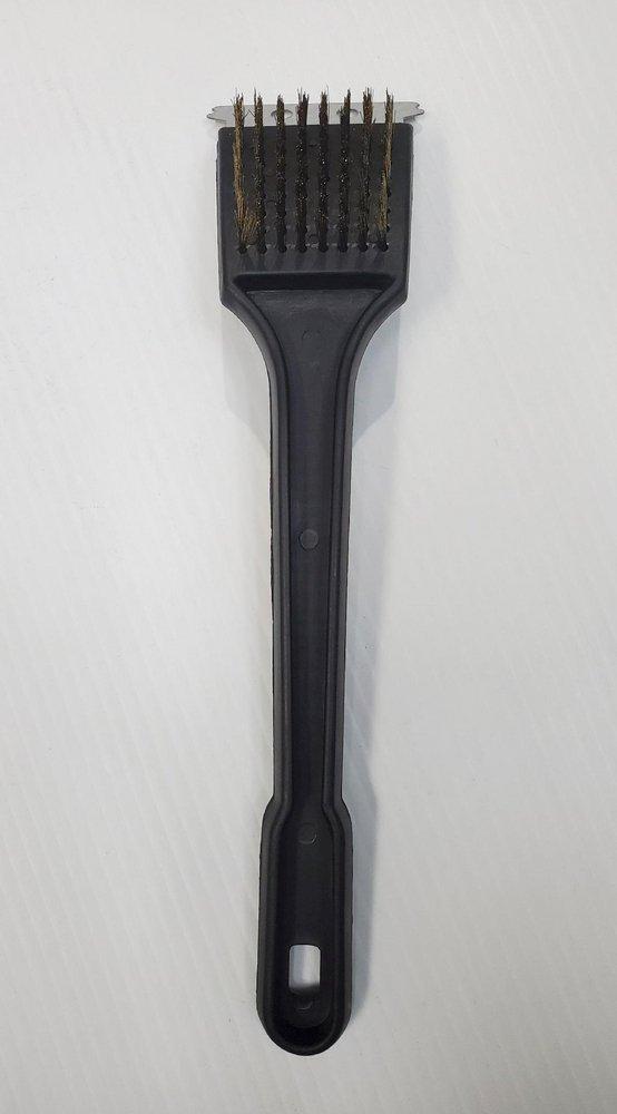 Abco Black Barbecue Grill Brush 