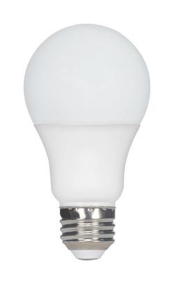 60W 4-33/100 in. A19 LED Light Bulb with a Medium E-26 Base in White