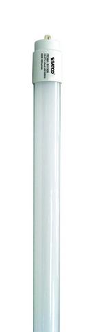 32W 48 in. T8 LED Light Bulb with a Single Pin Base in Frost