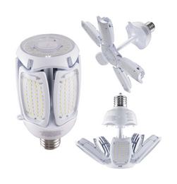 250W 7-19/25 in. Corncob LED Light Bulb with a Extended Mogul EX-39 Base in Clear/White