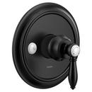 Moen Matte Black Single Handle Bathtub & Shower Faucet (Trim Only) 