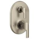 Moen Brushed Nickel Two Handle Dual Function Bathtub & Shower Faucet (Trim Only) 