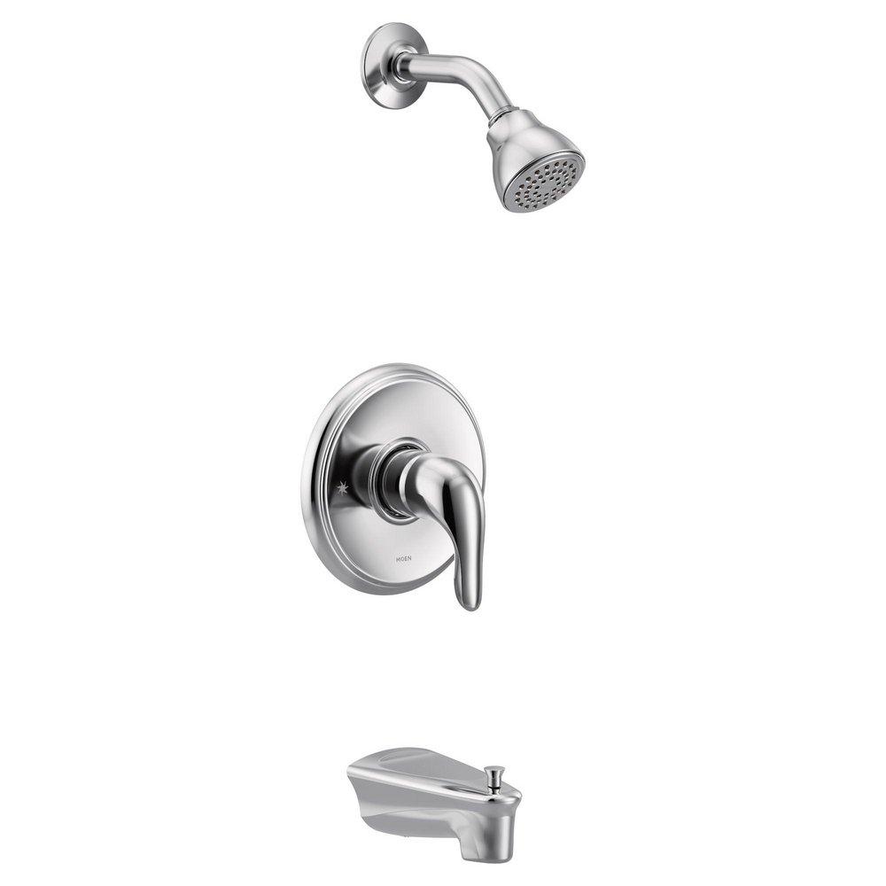 Moen Chrome Single Handle Single Function Bathtub & Shower Faucet (Trim Only) 