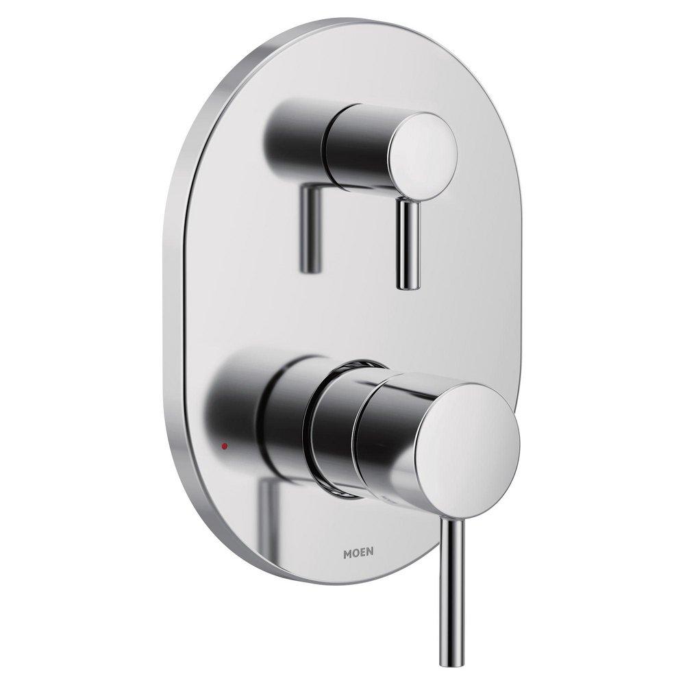Moen Chrome Two Handle Bathtub & Shower Faucet (Trim Only) 