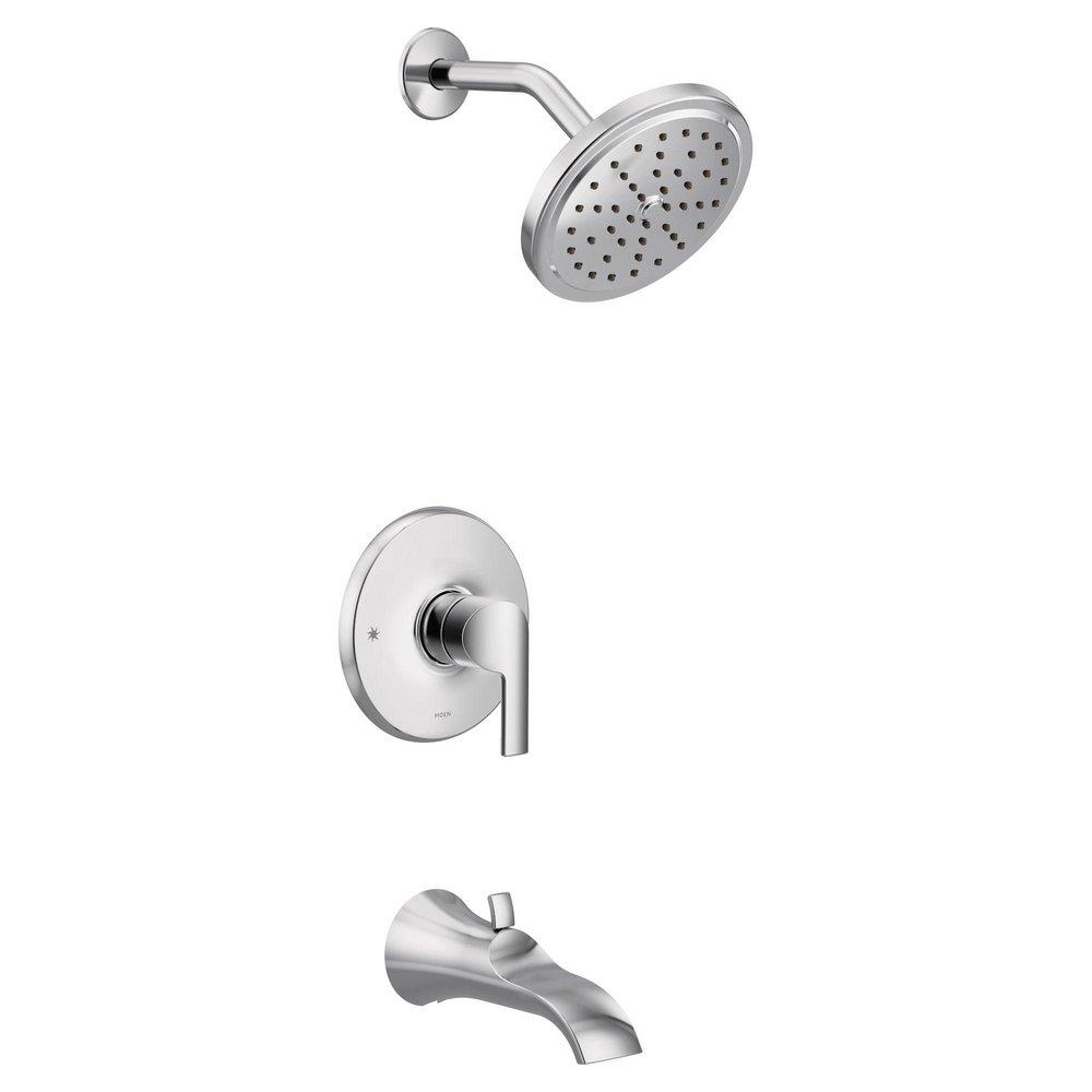 Moen Chrome Single Handle Single Function Bathtub & Shower Faucet (Trim Only) 