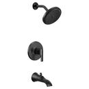 One Handle Single Function Bathtub & Shower Faucet in Matte Black (Trim Only)