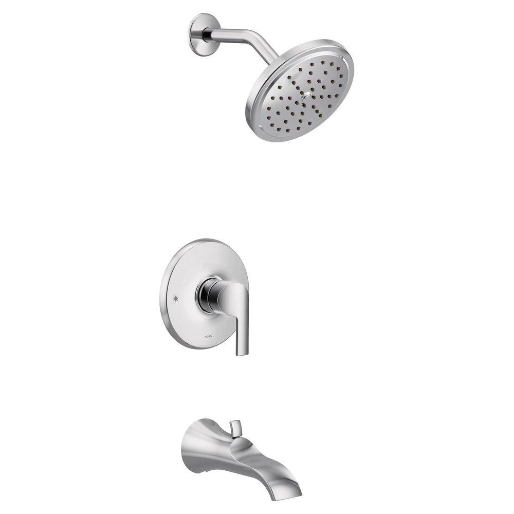 Moen Chrome Single Handle Single Function Bathtub & Shower Faucet (Trim Only) 