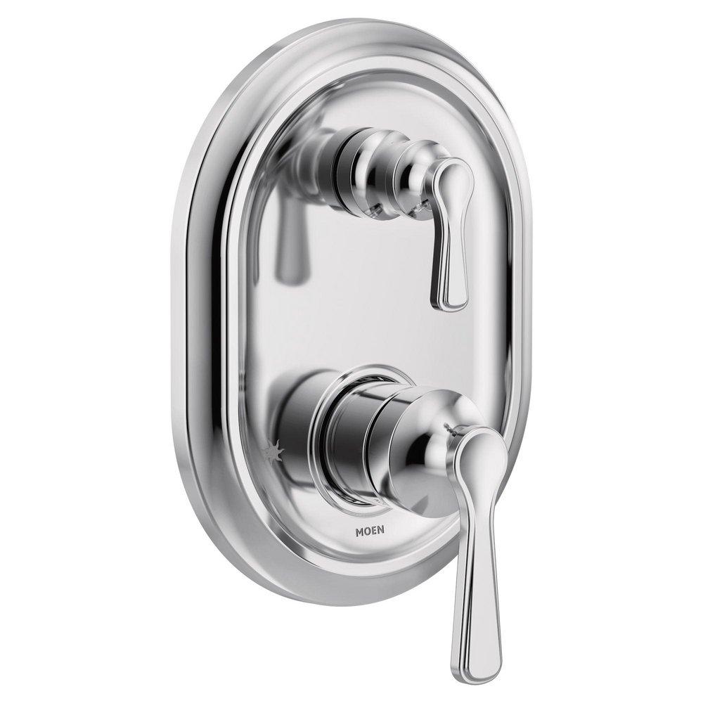 Moen Chrome Two Handle Bathtub & Shower Faucet (Trim Only) 