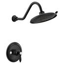 Single Handle Dual Function Shower Faucet in Matte Black (Trim Only)