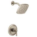 Moen Brushed Nickel Single Handle Single Function Shower Faucet (Trim Only) 