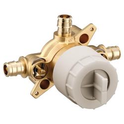 1/2 in. Cold Expansion PEX Connection Pressure Balancing Valve with Stops