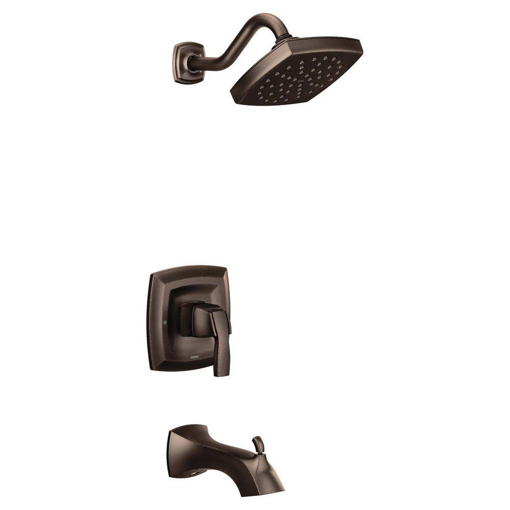 Moen Oil Rubbed Bronze Single Handle Single Function Bathtub & Shower Faucet (Trim Only) 