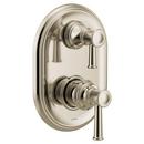 Moen Polished Nickel Two Handle Bathtub & Shower Faucet (Trim Only) 