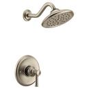 Moen Brushed Nickel One Handle Single Function Shower Faucet (Trim Only) 